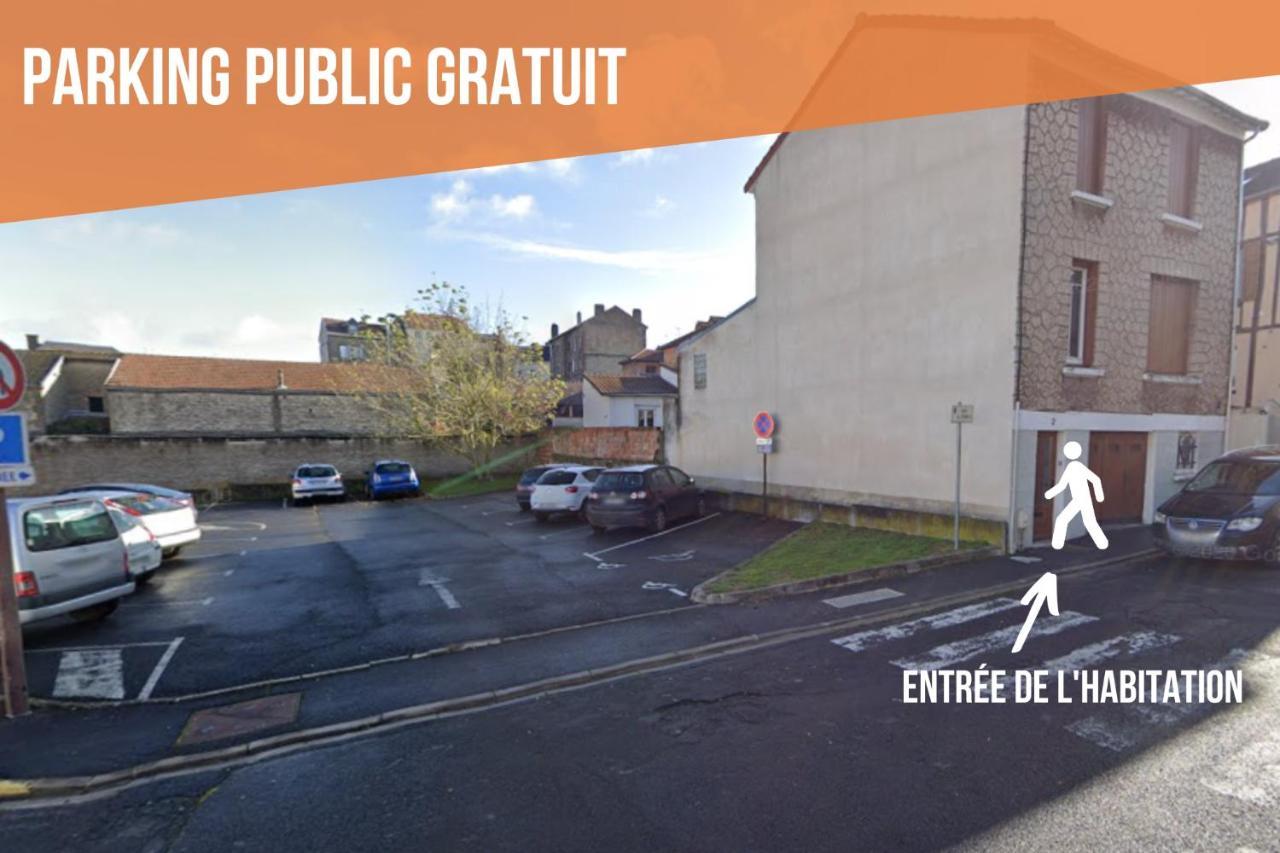 Promenade D'Automne - Netflix & Wifi - Climatisation- Parking Gratuit - Check-In 24H24 - Emplacement Velos - Goodmarning 香槟沙隆 外观 照片