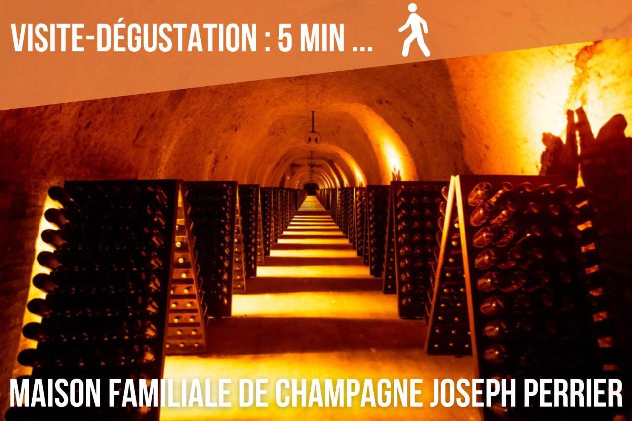 Promenade D'Automne - Netflix & Wifi - Climatisation- Parking Gratuit - Check-In 24H24 - Emplacement Velos - Goodmarning 香槟沙隆 外观 照片