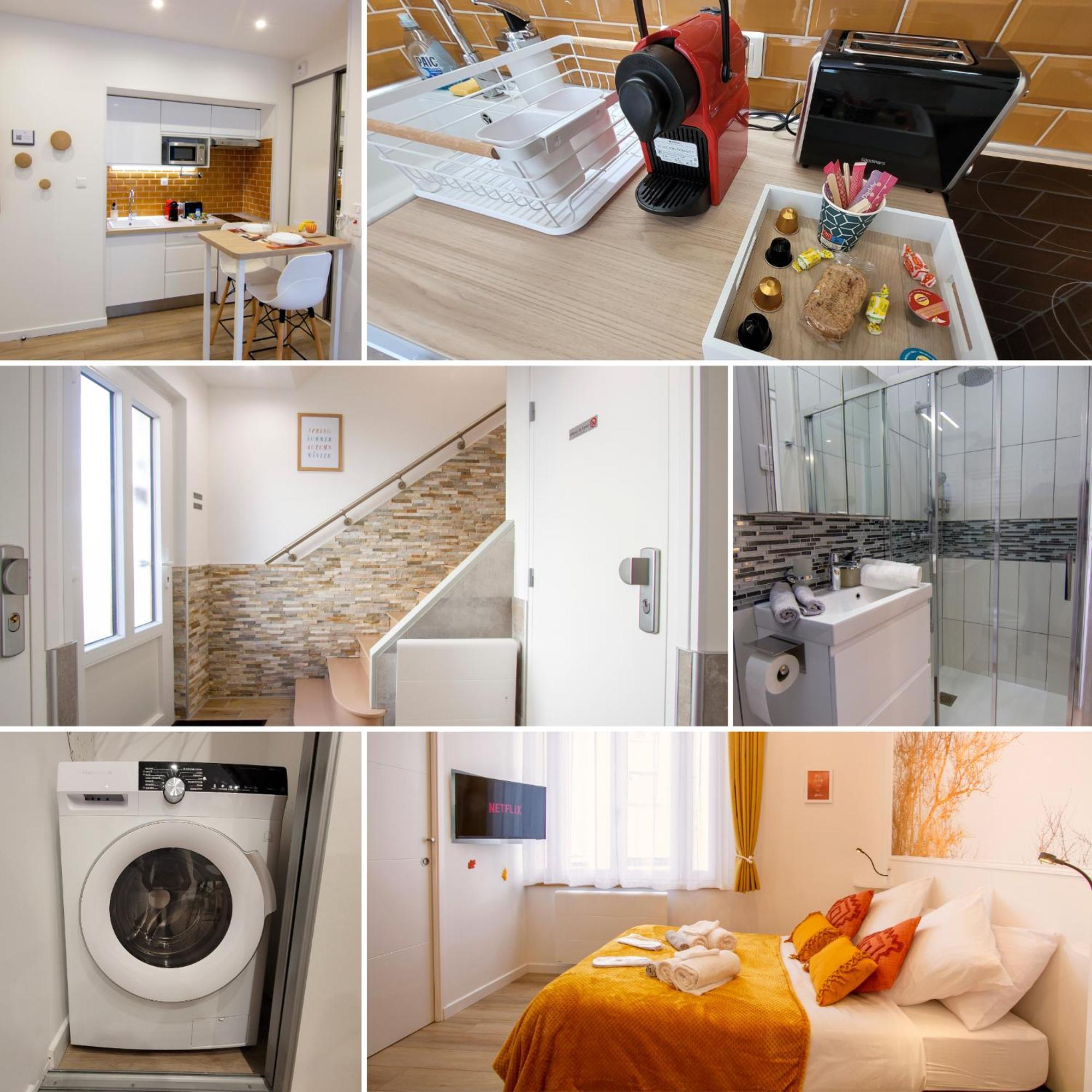 Promenade D'Automne - Netflix & Wifi - Climatisation- Parking Gratuit - Check-In 24H24 - Emplacement Velos - Goodmarning 香槟沙隆 外观 照片